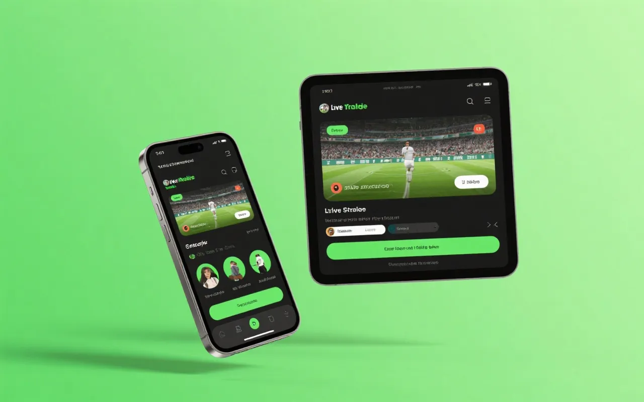 移动端世界杯直播界面示意